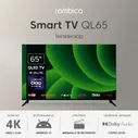 Rombica Телевизор 65" 4K UHD, черный