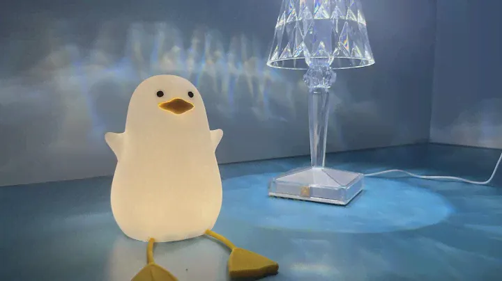 Lazy Flat Duck Atmosphere Night Lamp Unbox and Review
