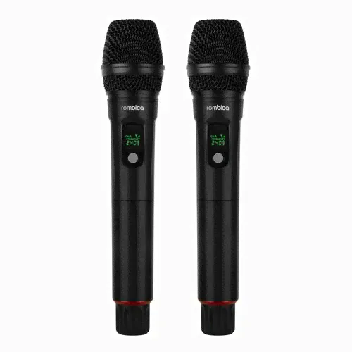 Микрофон беспроводной Rombica Twins MF-005 черный-0