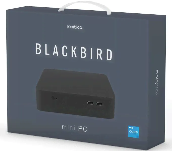 Компьютер Rombica Blackbird i5 HX124165P i5 12400 (2.5) 16Gb SSD512Gb UHDG 730 Windows 10 Professional GbitEth WiFi BT 100W черный (PCMI-0322)-1