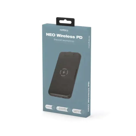 Внешний аккумулятор Rombica NEO Wireless PD Black-3
