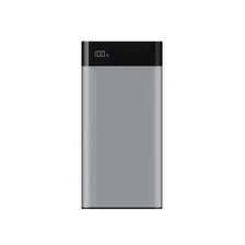Внешний аккумулятор Rombica NEO TS100 Quick 10 000 мАч алюминий PD QC Type-C дисплей серый