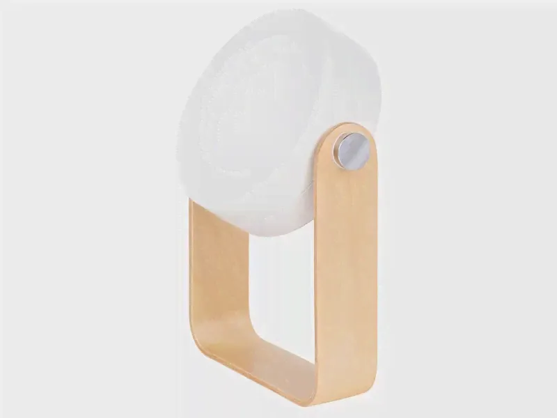 Rombica LED Oko белый/дерево, 1200 mAh, пластик дерево - 595475, белый/дерево