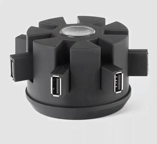 АЗУ USB Rombica 7USB (MC-07) черный-0