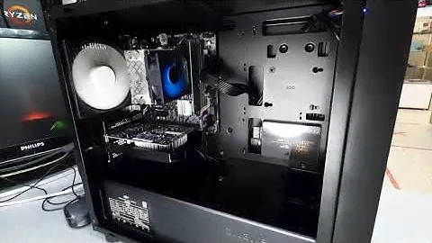 Сборка 3122 _46600₽_ i5 10400F / H510M  / 8Gb / ssd 512Gb / GTX 1050Ti 4Gb / 500W / Thermaltake H17