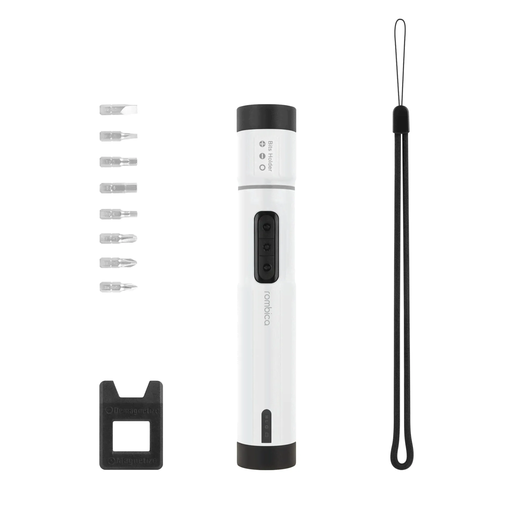Аккумуляторная отвертка Rombica MyKit S1, черный-0