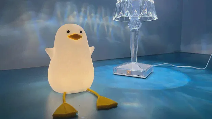 Cute Silicone Duck Led Night Light Unbox And Review - Baby Cute Night Light