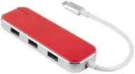 Rombica Разветвитель для компьютера Rombica Type-C Chronos Red (TC-00250) картридер / usb-хаб