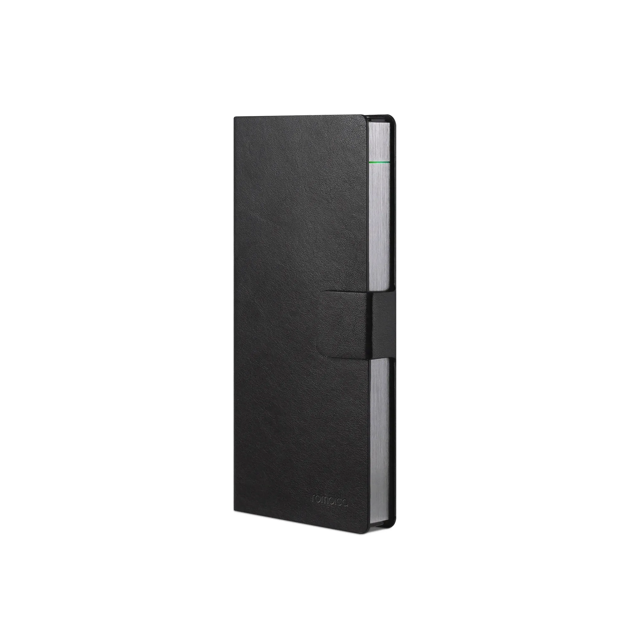 Внешний аккумулятор с чехлом Rombica NEO MAGNUM (10000 мАч, быстрая зарядка, LED, алюминий)