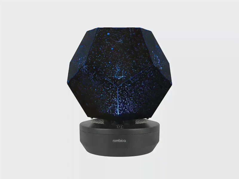 Ночник Rombica LED Galaxy, устройство, ПВХ, 1500 mAh - 595696, черный