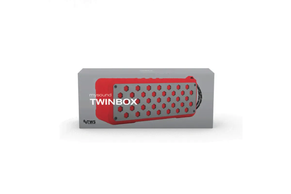 Портативная акустика Rombica MySound Twinbox - Red-2
