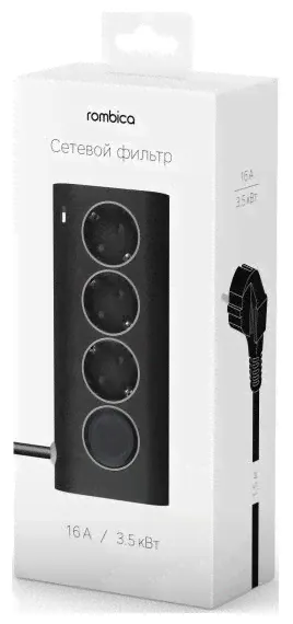 Rombica Сетевой фильтр Rombica Neo WC3 (PSE-001) сетевой фильтр / удлинитель-2