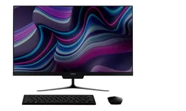 Rombica 23,8" Моноблок Argo (PCAI-0026) (Intel Core i7-10610U, RAM 8 ГБ, SSD 512 ГБ, Без видеокарты, Windows 11 Pro), PCAI-0026, черный, Русская раскладка