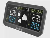 Метеостанция Rombica BoxCast 1 WTS, черная - купить с логотипом на заказ в Москве и СПб | Иллан Гифтс