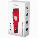 Машинка для стрижки Rombica Clipper TTR-W117 красный/серый