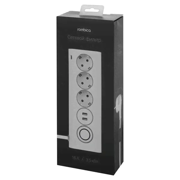 Rombica NEO WC3U Сетевой Фильтр - Белый-4