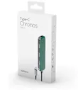 Rombica USB Type-C Хаб Rombica Type-C Chronos. Цвет: зеленый (tc-00252) картридер / usb-хаб
