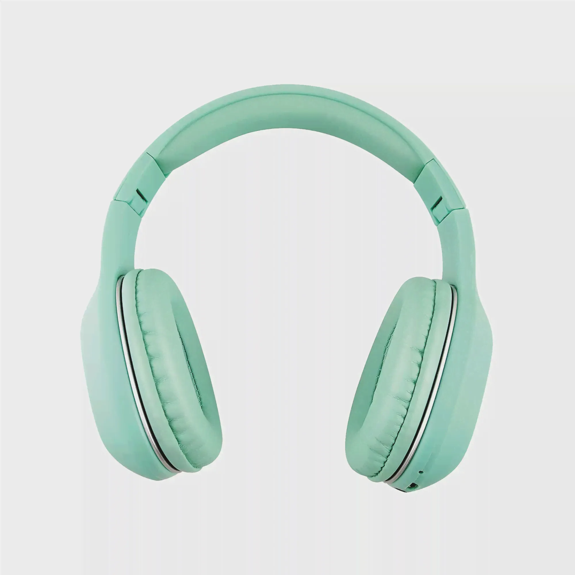 Наушники беспроводные накладные Rombica Mysound BH 04, голубые - купить с логотипом на заказ в Москве и СПб | Иллан Гифтс-0