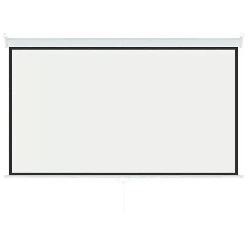 Рулонный матовый белый экран Rombica W-84D, 84"