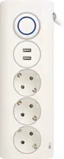 Сетевой фильтр Rombica WC3U PSE-003, 1,5 м