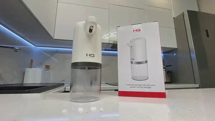 Обзор сенсорного дозатора для мыла (пены) Home Gadget