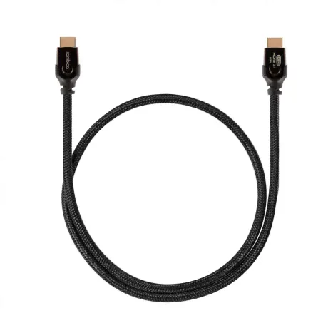 Кабель HDMI - HDMI Rombica Digital DX10, v2.1. (8K, 3D, HDR), нейлоновая оплётка, 1м