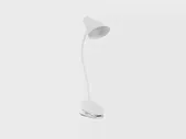 Настольная лампа Rombica LED Clamp белый, лампа, 1200 mAh, пластик - 595534, белый