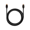 Кабель Rombica DX30 HDMI 2.1, длина 3 м. Цвет черно-оранжевый.