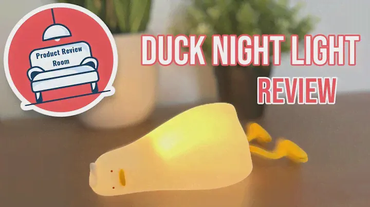LED Lying Flat Duck Night Light | MUID Benson