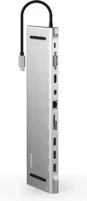 USB хаб Rombica Type-C Station, серебристый