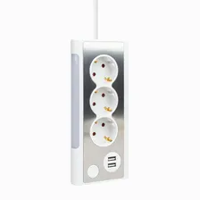 Rombica Сетевой фильтр Rombica Neo Trinity White (PSE-006) сетевой фильтр / удлинитель