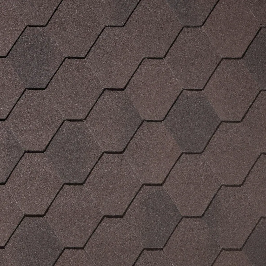 ГИБКАЯ ЧЕРЕПИЦА Rombica КОРИЧНЕВЫЙ УПАК. 3 КВ.М. (1/36) "QUIET TILE" 103