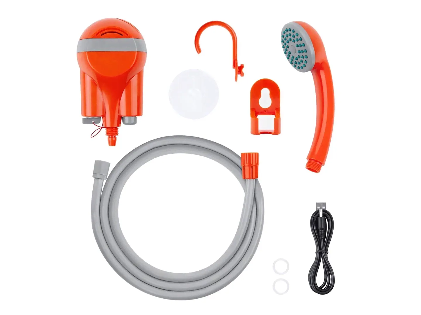 Портативный душ Rombica Shower PS1 Orange-1