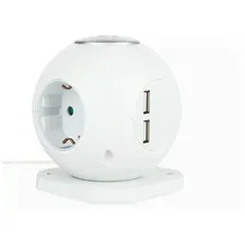 Rombica NEO SPHERUM Сетевой Фильтр 2хUSB(5В/2,1А)/3x220V/1,5м - Белый отзывы