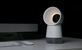 Ультразвуковой увлажнитель и безлопастный вентилятор портативный USB Rombica FLOW Vortex R2D2-036 белый, ABS-пластик, безопасный обдув, функция увлажнения, лампа подсветки, 3 скорости, ночной режим, 4