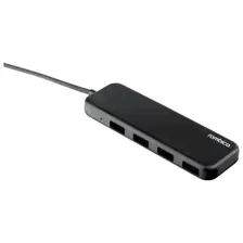 USB-концентратор Rombica Type-C Hub, разъемов: 4