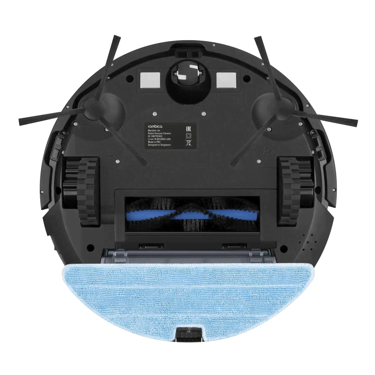 Робот-пылесос Rombica MyRobot Jet (HWT1D303) (3500 Па, до 120 мин работы, лидар, построение карты помещения, влажная уборка)-0
