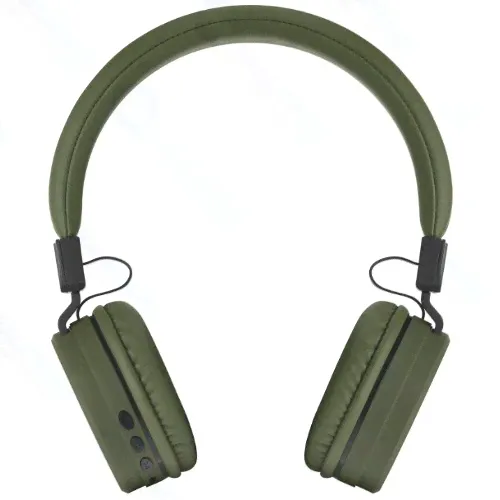 Беспроводные наушники с микрофоном Rombica Mysound BH-11 Green (BT-H013)-0