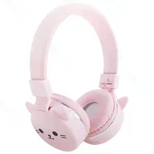 Беспроводные наушники с микрофоном Rombica MySound BH-20 3C Pink Cat (BH-N023)