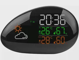 Метеостанция Rombica StoneCast 2 WTS, устройство, пластик, 15 5 x 9 5 - 595541, черный