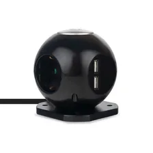 Купить Сетевой фильтр Rombica NEO SPHERUM Black с нанесением логотипа