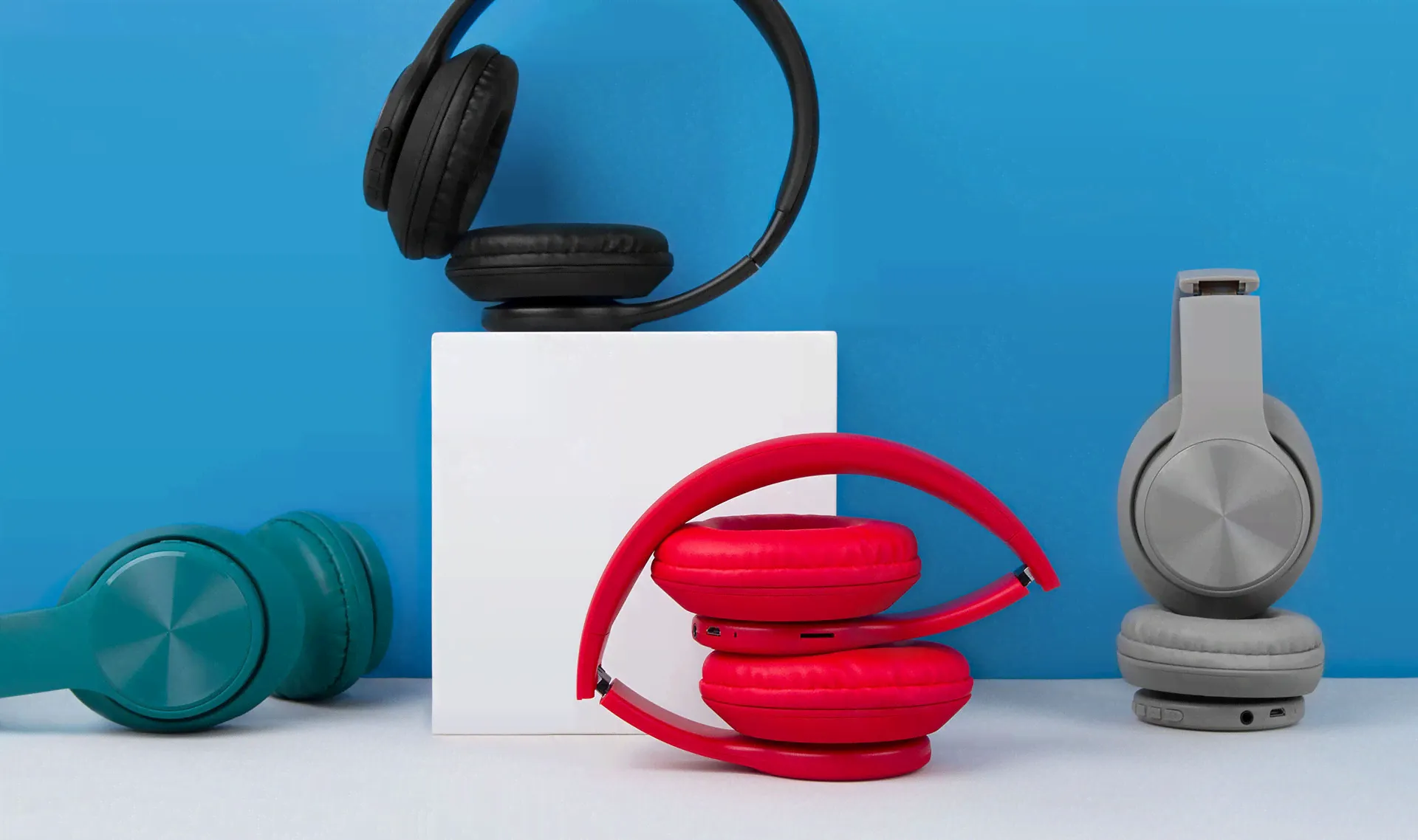 Наушники беспроводные Rombica MySound BH-14, зеленый-1