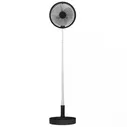 Вентилятор настольный ROMBICA Flow Flex Black черный R2D2-040