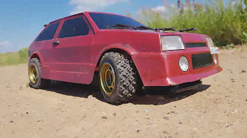 RALLY из Ваз 2108 ... На бездорожье круче, чем Крузак! RC car 4x4