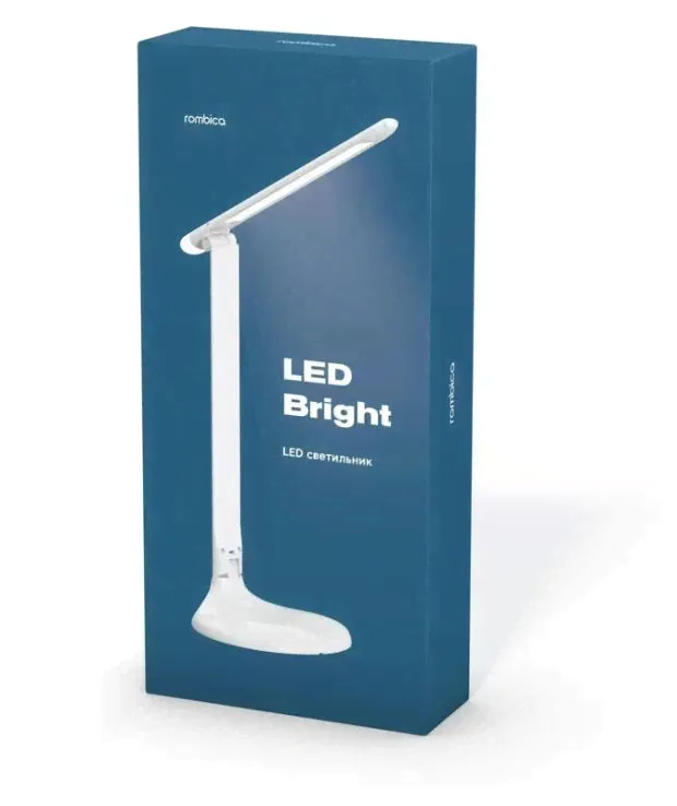Светильник настольный Rombica LED Bright DL-H025-0