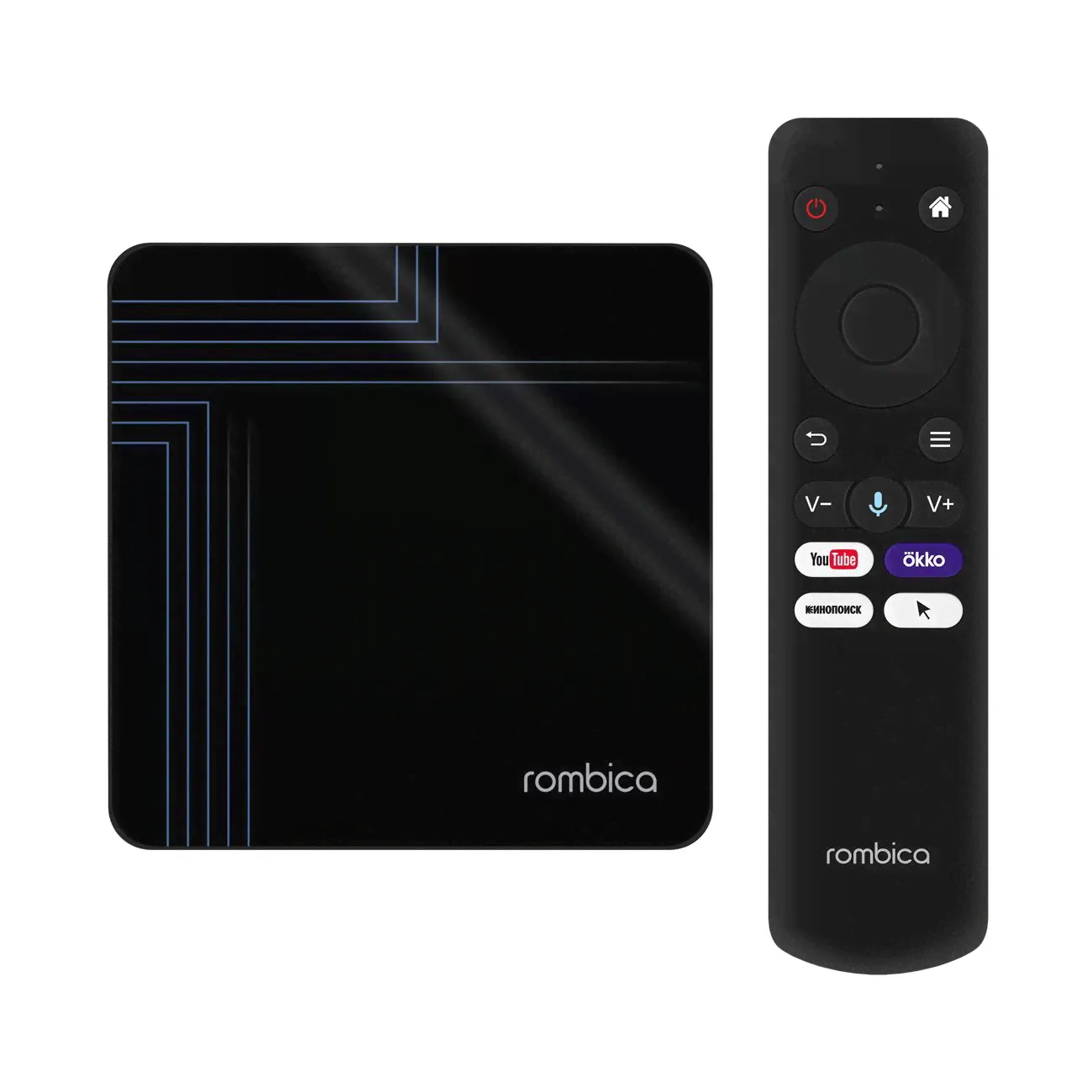 Rombica Медиаплеер TVbox Prime Android/16 ГБ, Bluetooth, Wi-Fi, черный