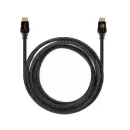 Кабель HDMI 3м Rombica DX30 круглый черный (CB-DX30)