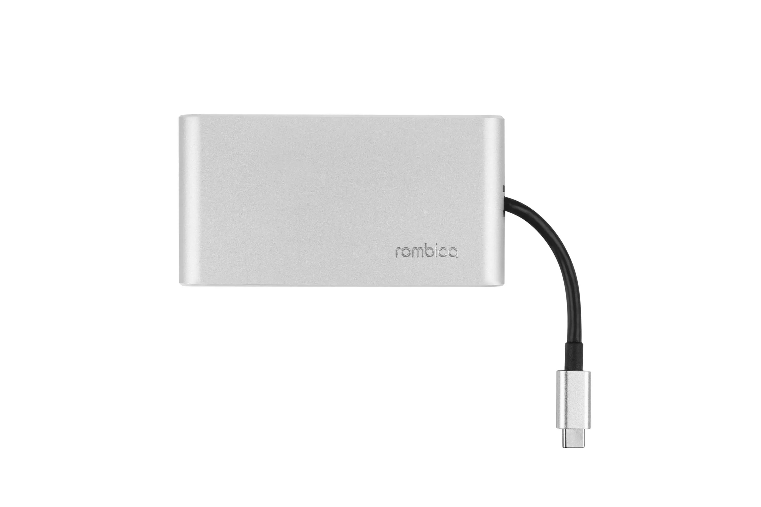 USB-Концентратор Rombica Type-C Hermes TC-00254 черный-0