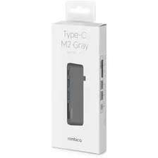 Rombica Type-C M2 картридер/usb-хаб