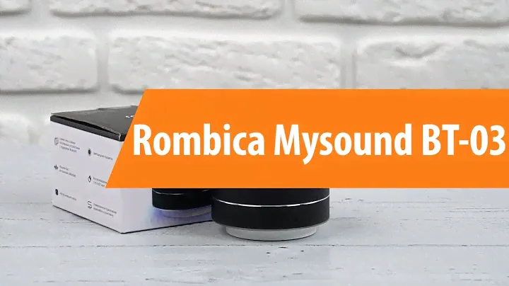 Распаковка Rombica  Mysound BT 03 / Unboxing Rombica  Mysound BT 03